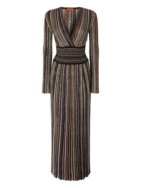 Missoni stripe embellished dress - Black - zdjęcie produktu nr 1