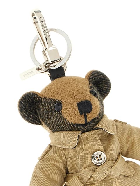 Burberry Orsetto Thomas keyring - Neutrals