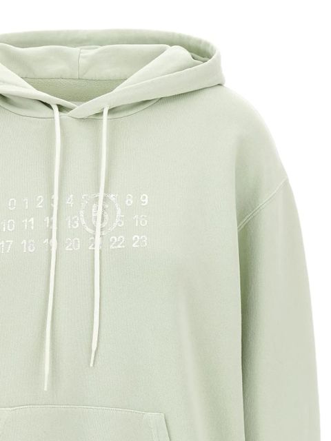 MM6 Maison Margiela Numeric signature hoodie - Green - zdjęcie produktu nr 2