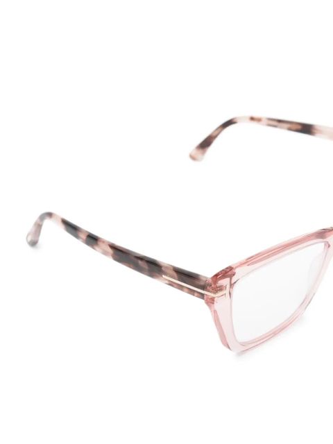 TOM FORD Eyewear wayfarer-frame optical glasses - Pink - zdjęcie produktu nr 2