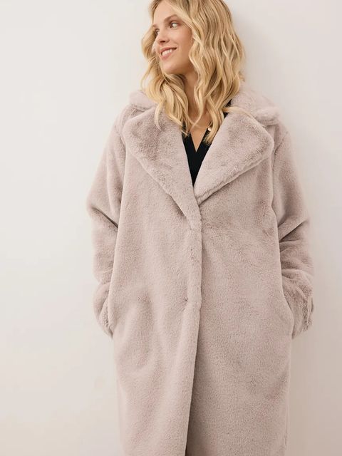 Bizuu płaszcz ROMA kolor beżowy ROMA BEŻOWY - zdjęcie produktu nr 2