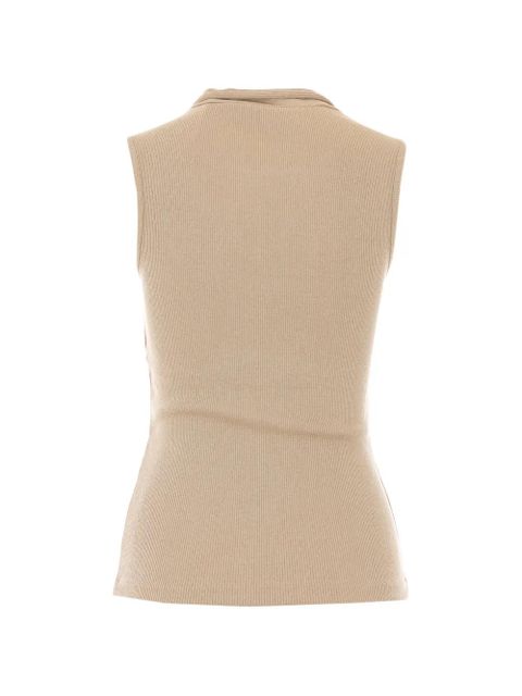 LEMAIRE double-breasted knot top - Neutrals - zdjęcie produktu nr 2