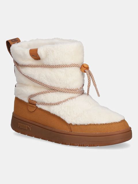 Puma śniegowce Snowbae Suede Wns kolor brązowy 402175 - zdjęcie produktu nr 1