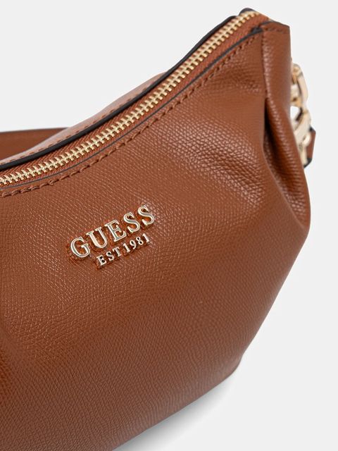 Guess torebka AMORETTE kolor brązowy HWBG78 98170