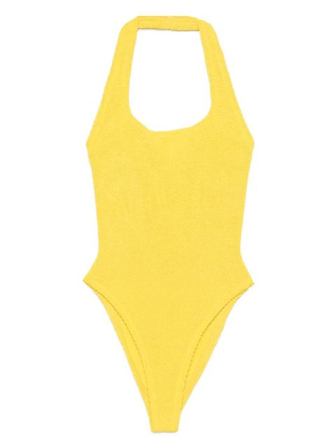 Hunza G Sandy halterneck swimsuit - Yellow - zdjęcie produktu nr 1