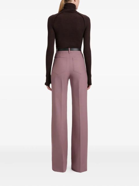 Victoria Beckham Alina pocket-detail trousers - Pink