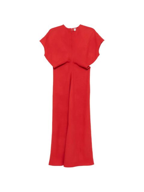 TOTEME slouched-waist dress - Red - zdjęcie produktu nr 1