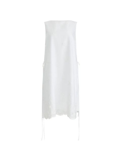 Altuzarra embroidered sleeveless mini dress - White - zdjęcie produktu nr 1