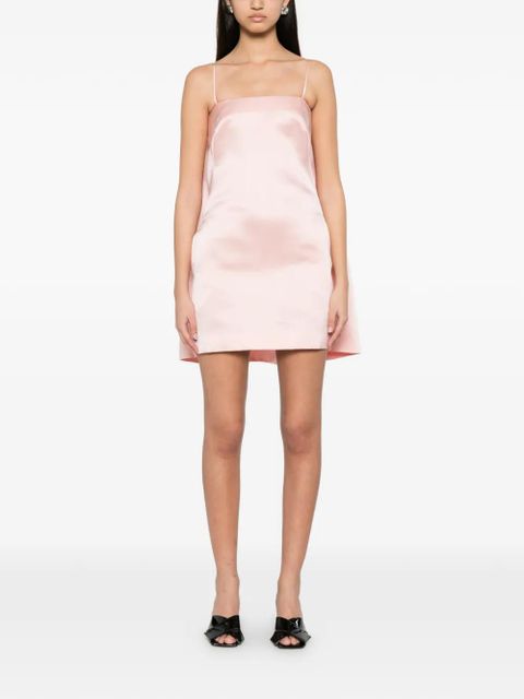 Givenchy sliced A-line mini cape dress - Pink