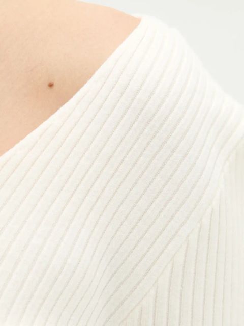 Answear.LAB sukienka kolor beżowy midi dopasowana