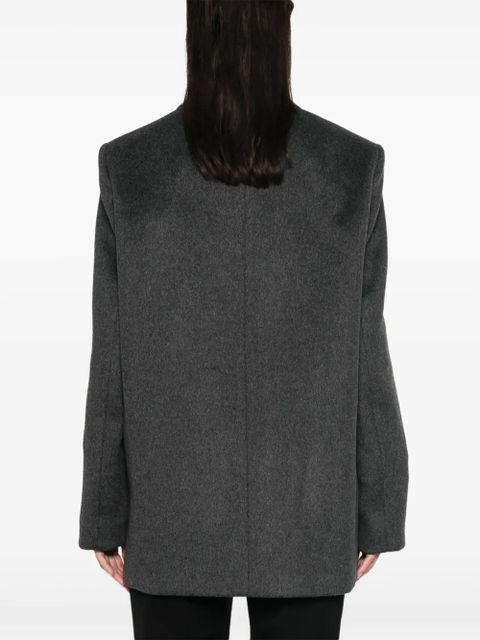 Róhe mélange blazer - Grey