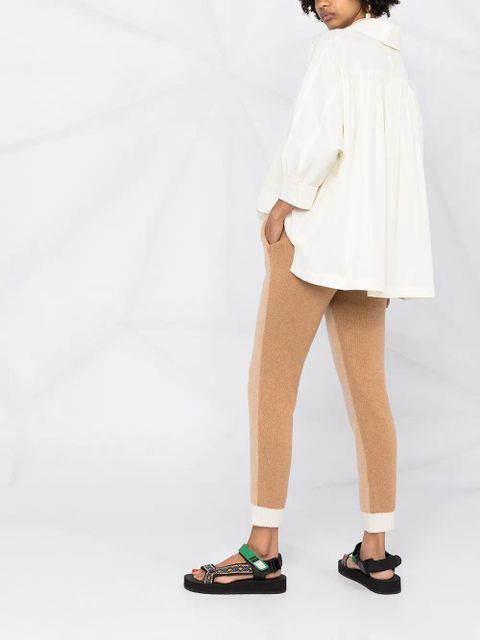 Marni ribbed-knit cashmere trousers - Neutrals - zdjęcie produktu nr 2