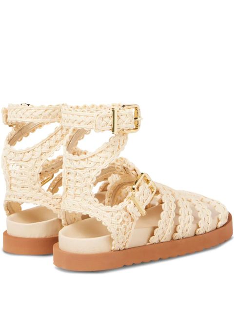 ZIMMERMANN Goldie Gladiator sandals - Neutrals
