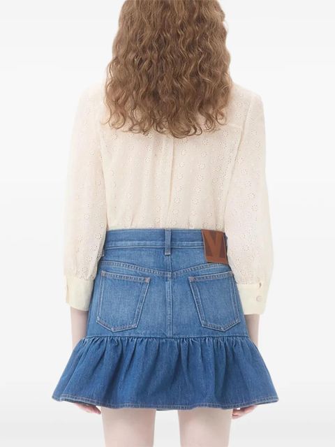 Valentino Garavani Daisy Sangallo shirt - Neutrals