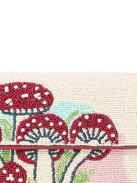 STAUD Tommy beaded mushroom shoulderbag - Neutrals - zdjęcie produktu nr 2