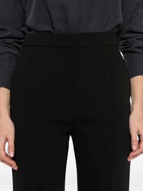 Max Mara black flared trousers