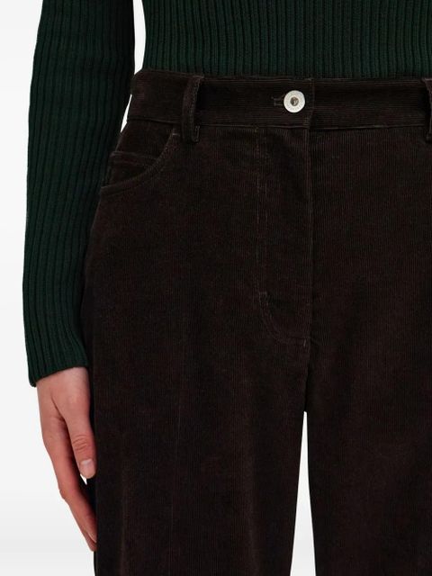 Ferragamo flared trousers - Brown