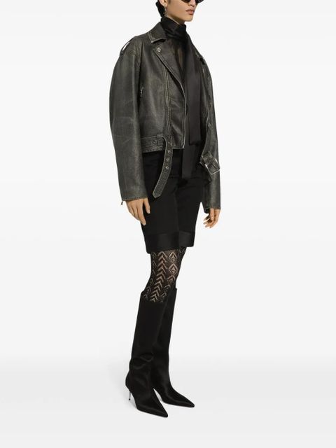Dolce & Gabbana semi-sheer blouse - Black