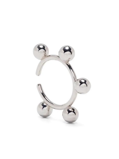 Jil Sander sphere-embellished ear cuff - Silver - zdjęcie produktu nr 1