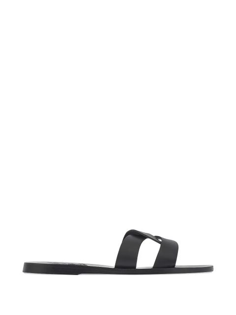Ancient Greek Sandals Desmos crossover leather sandals - Black - zdjęcie produktu nr 1