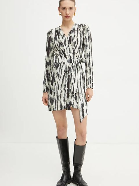 Morgan sukienka ROZEL.F kolor czarny mini rozkloszowana ROZEL.F - zdjęcie produktu nr 1