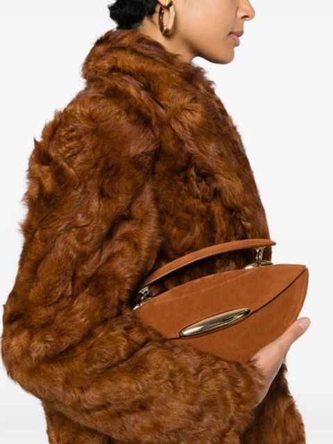 ZIMMERMANN Wavelength top handle chain tote bag - Brown