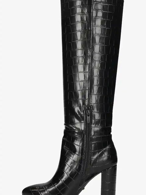 Mexx botki KRYSTAL INDY damskie kolor czarny na słupku MI001800153W-01