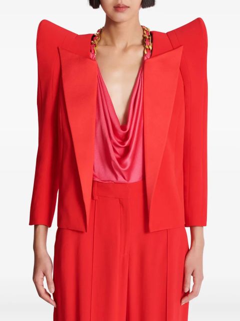 Balmain Spencer jacket - Red