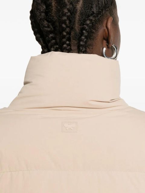 Weekend Max Mara Kaiser funnel-neck quilted jacket - Neutrals