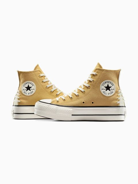 Converse trampki Chuck Taylor All Star Lift kolor żółty A12551C