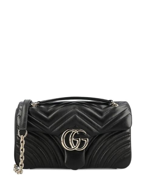 Gucci medium GG Marmont shoulder bag - Black - zdjęcie produktu nr 1