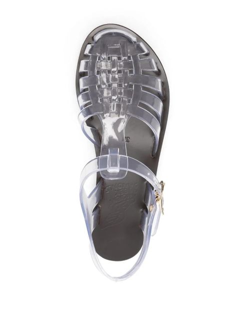 Ancient Greek Sandals Homeria Jelly flat sandals - White