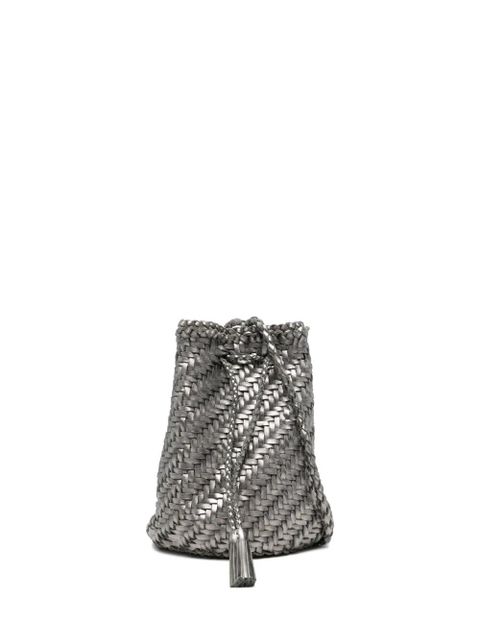DRAGON DIFFUSION Pompom Double Jump cross body bag - Silver - zdjęcie produktu nr 1