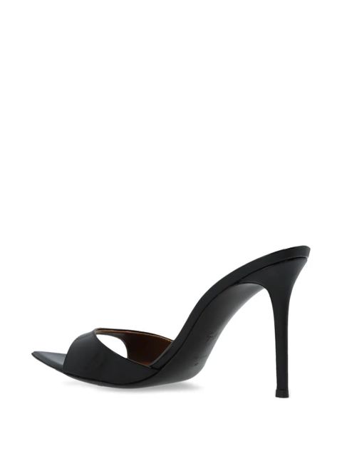 Giuseppe Zanotti 90mm Intriigo mules - Black