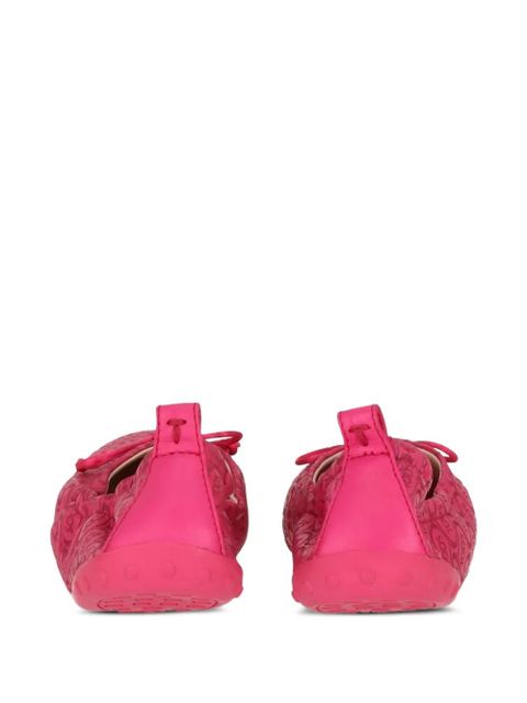 Tod's patterned ballet flats - Pink