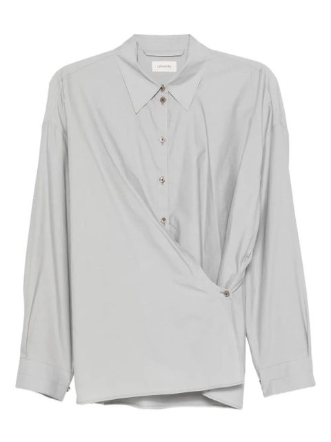 LEMAIRE classic-collar twisted shirt - Grey - zdjęcie produktu nr 1