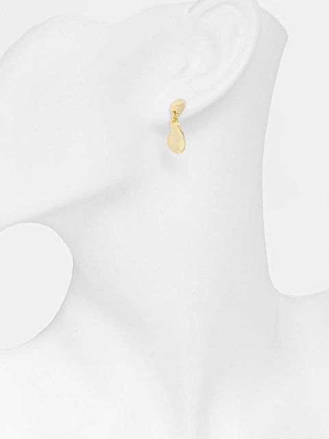 Answear.LAB kolczyk ze srebra pokrytego złotem - zdjęcie produktu nr 2