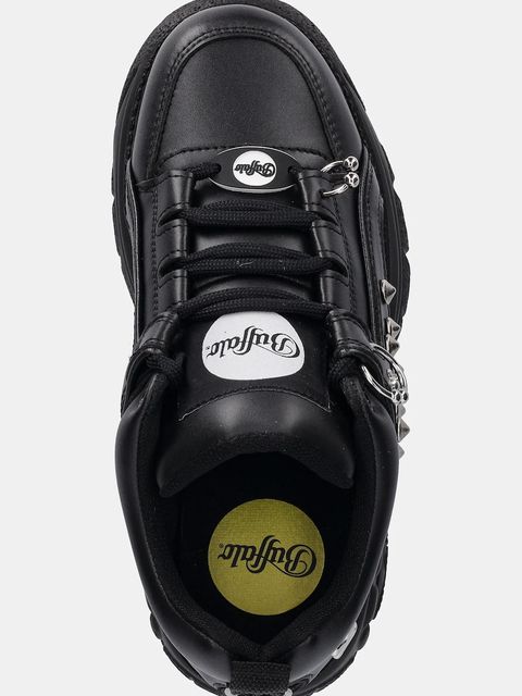 Buffalo sneakersy 1339-14 Punk damskie kolor czarny 1636497-BLK