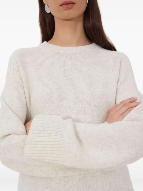 LouLou de Saison Safil Lds long-sleeve sweater - Neutrals