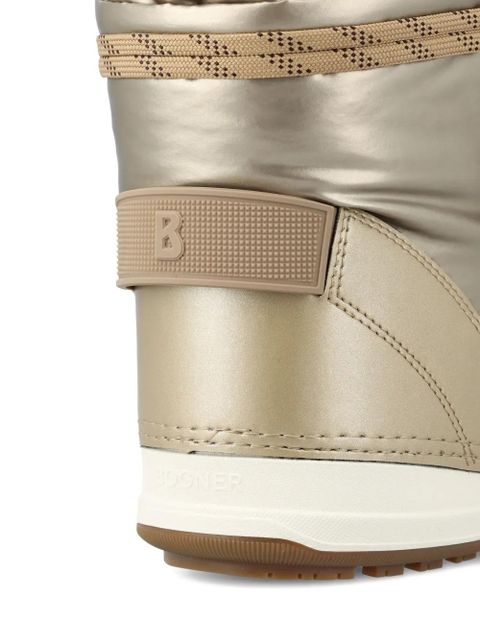 BOGNER lace-up logo boots - Neutrals
