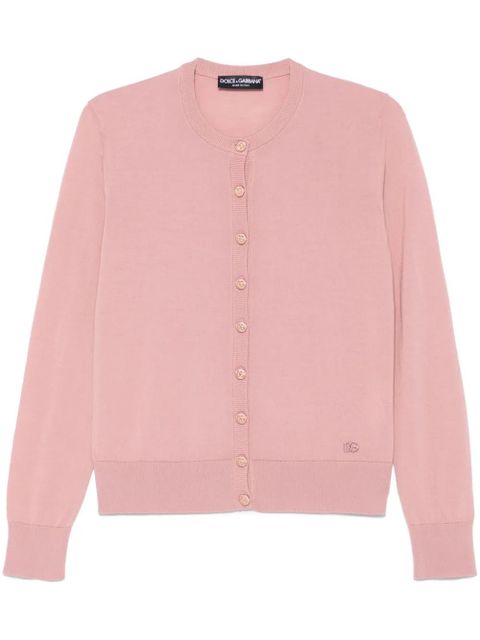 Dolce & Gabbana DNA virgin-wool cardigan - Pink - zdjęcie produktu nr 1