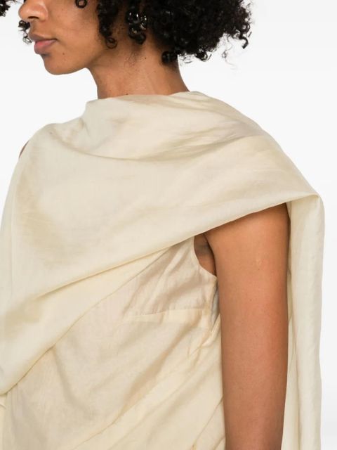 ENTIRE STUDIOS draped blouse - Neutrals