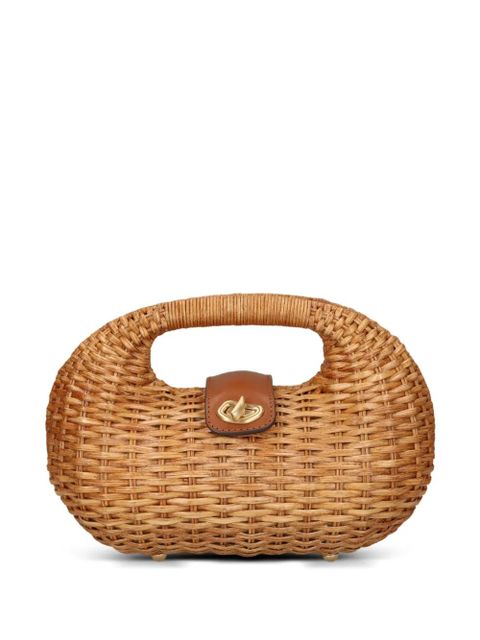 Cult Gaia Lydia woven basket tote bag - Brown - zdjęcie produktu nr 1