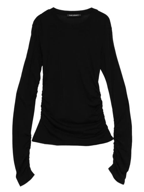 OUR LEGACY long-sleeved T-shirt - Black - zdjęcie produktu nr 1