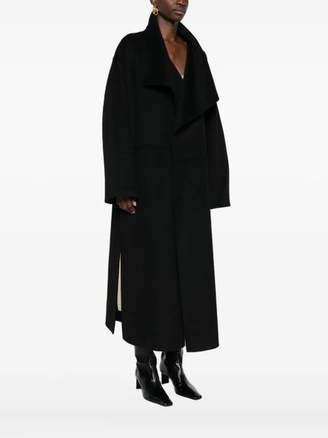 TOTEME Signature coat - Black - zdjęcie produktu nr 2
