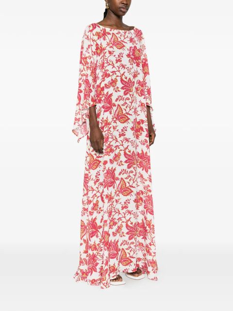 ETRO floral-print maxi dress - Pink