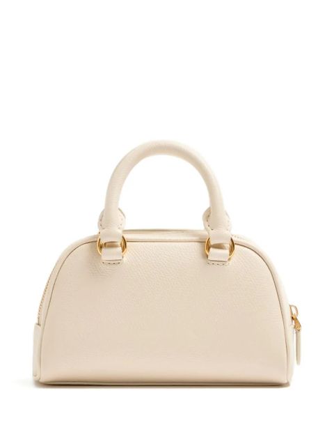 Valentino Garavani mini Bowling logo tote bag - Neutrals