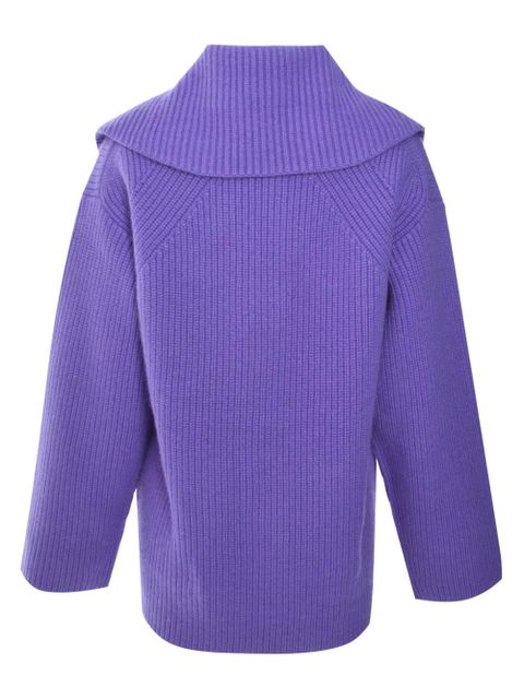 Simkhai Hollie cardigan - Purple - zdjęcie produktu nr 2