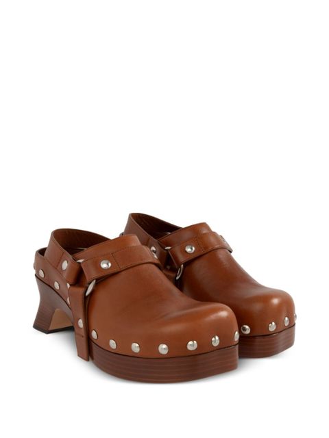 LOEWE 70mm Tacha mules - Brown