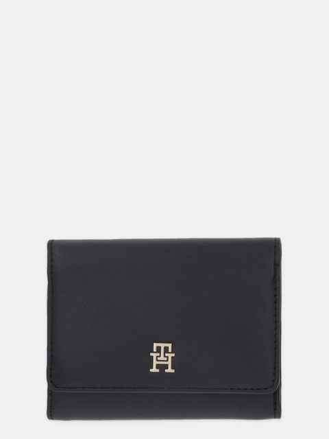 Tommy Hilfiger portfel damski kolor czarny AW0AW18129 - zdjęcie produktu nr 1